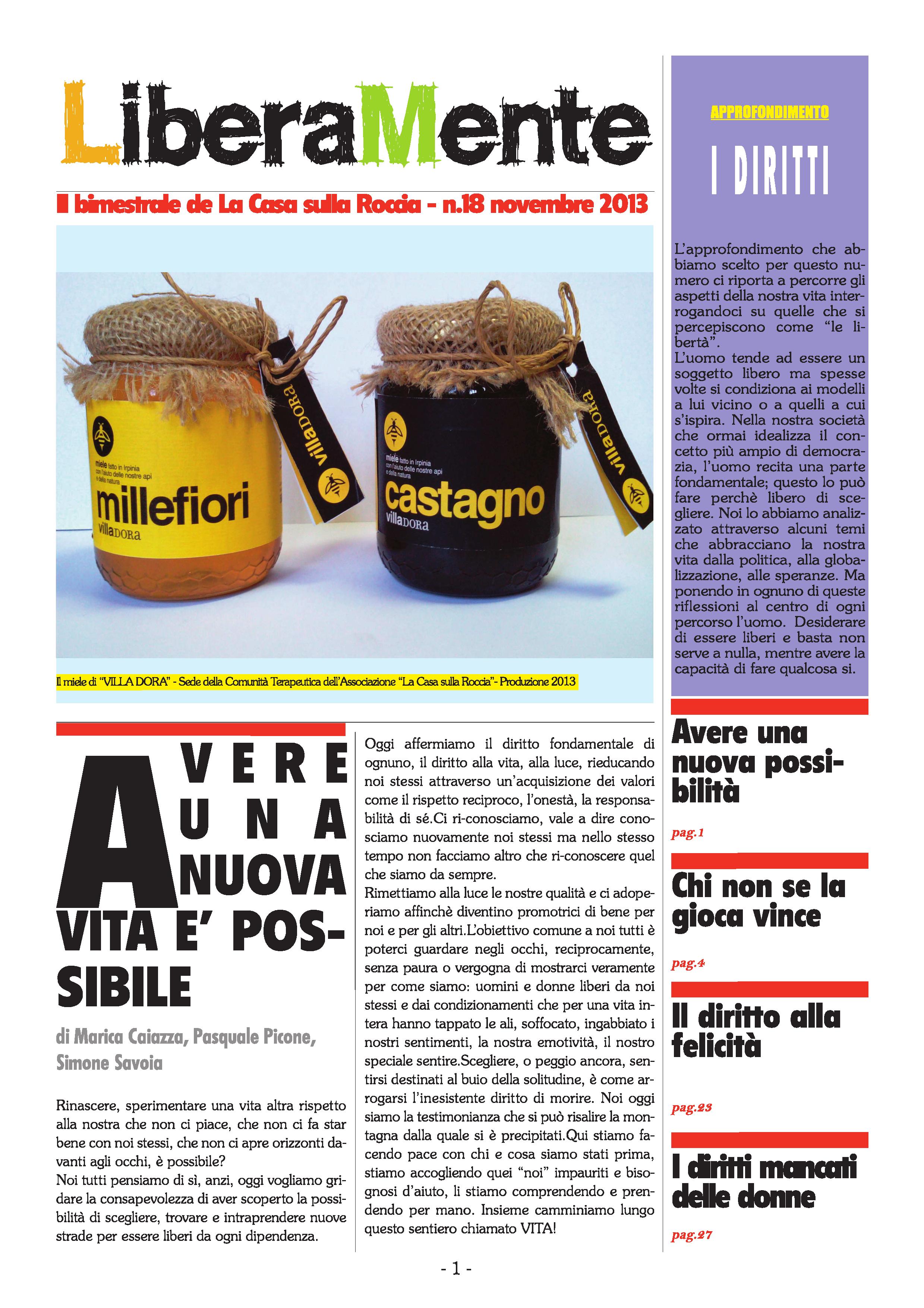 LiberaMente n. 19 Ottobre 2013