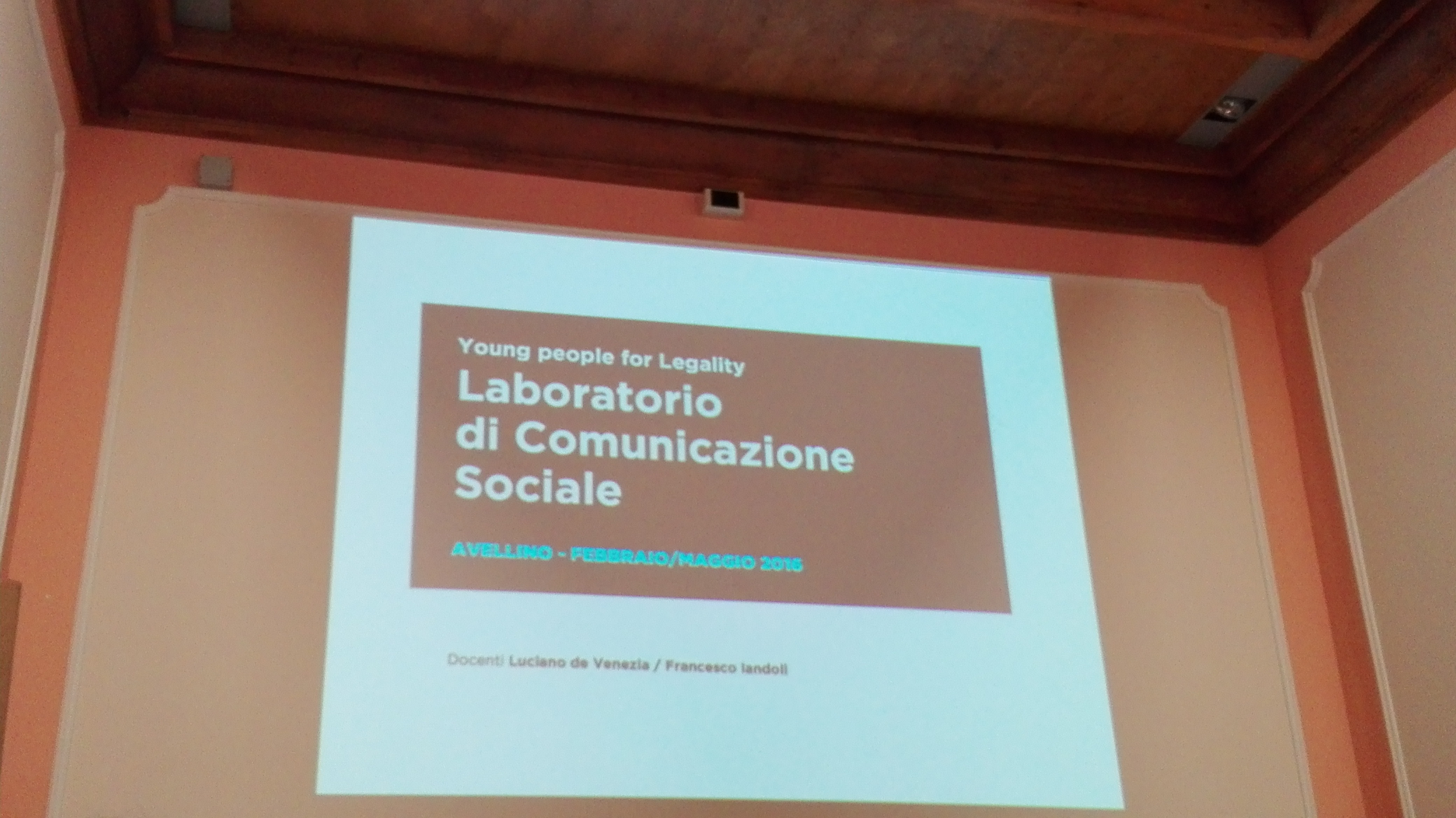 Primo incontro “Laboratorio di comunicazione sociale”