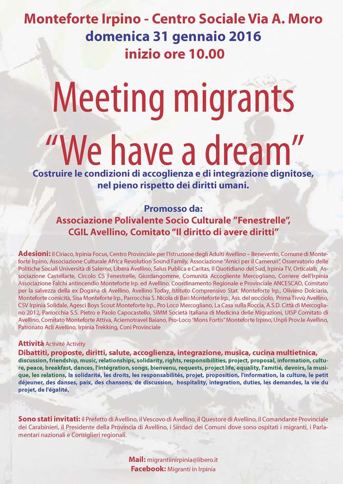 We have a dream- Il diritto di avere diritti